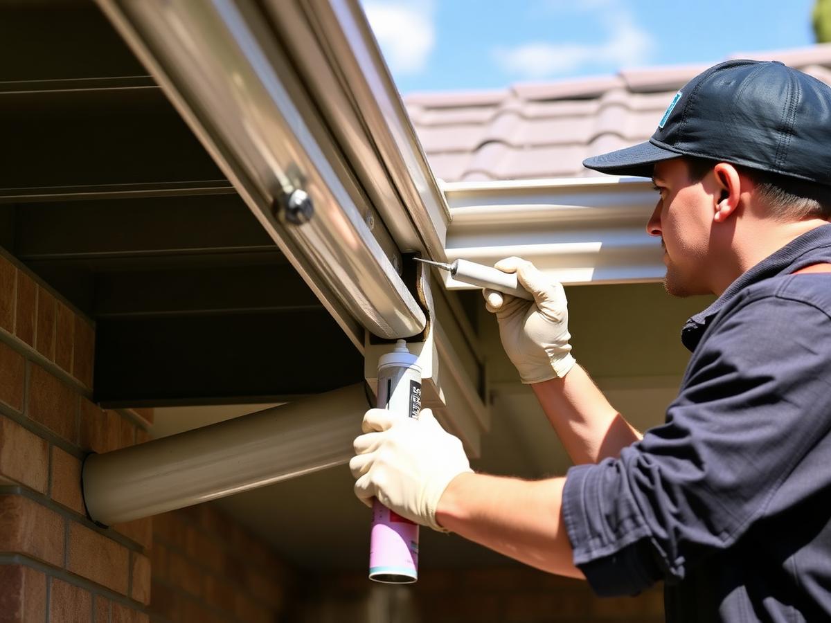 Gutter Repairs in Brisbane by Rebel Exterior Cleaning